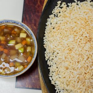 91. ARROZ TOSTADO A LAS TRES DELICIAS